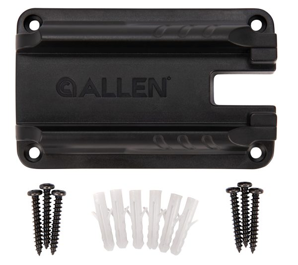 Allen Gun Ready Rail Handgun Magnet Black Metal Holds 1 Handgun