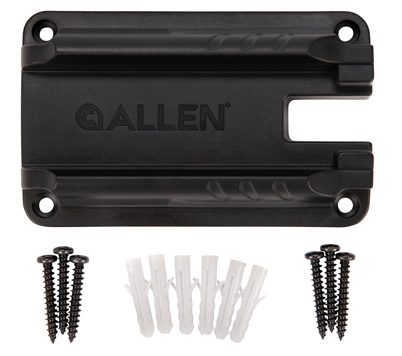 Allen Gun Ready Rail Handgun Magnet Black Metal Holds 1 Handgun