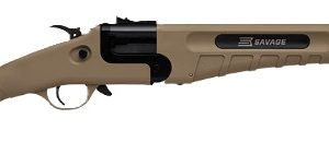 Savage 23003 42 Takedown Rifle/Shotgun .22WMR/.410 FDE Synthetic/Black