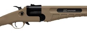 Savage 23004 42 Takedown Rifle/Shotgun 22LR/410 FDE Synthetic 20"