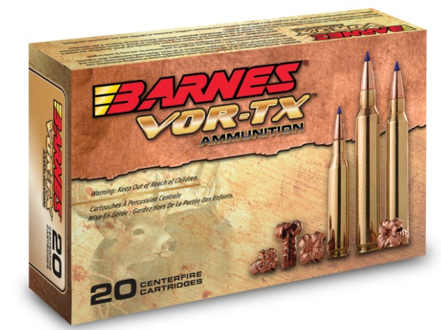 Barnes 31191 VOR-TX 5.56 NATO 70gr TSX BT Rifle Ammo 20/Box