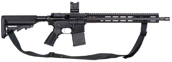 ALG Defense El Jefe Rifle: 5.56 NATO, ALG V3X Handguard, SOPMOD Stock, Advanced Combat Trigger, Warner & Swasey Red Dot