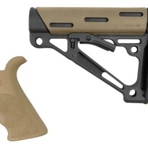 Hogue 15356 AR-15/M16 Grip & Collapsible Buttstock Kit FDE