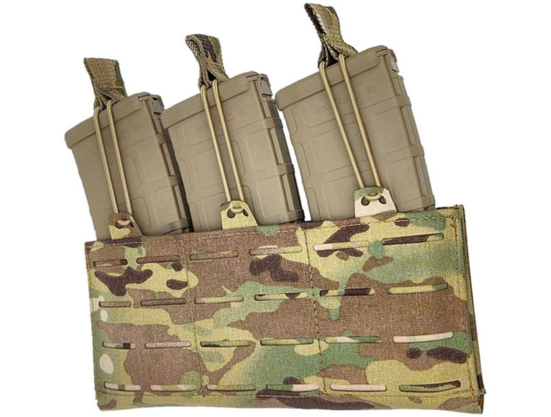 Tacshield T3568OCP RZR MOLLE Triple Rifle Mag Pouch OCP