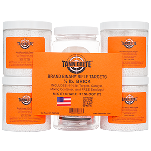 Tannerite Exploding Targets 1/2BR Model, 1/2 lb, Pack of 4
