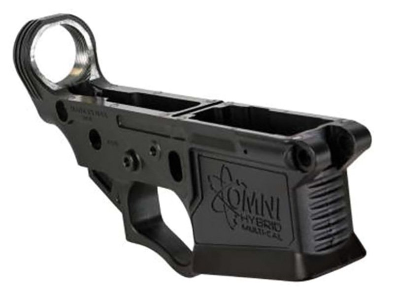 ATI Omni Hybrid Maxx Stripped Lower Receiver - Black Polymer
