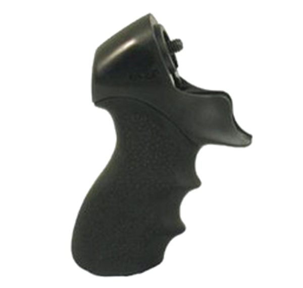 Hogue 05014 OverMolded Tamer Black Rubber Pistol Grip Mossberg 500