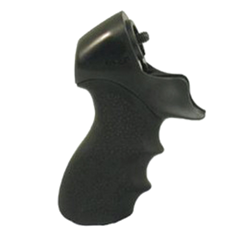 Hogue 05014 OverMolded Tamer Black Rubber Pistol Grip Mossberg 500
