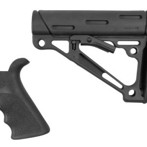 Hogue 15056 AR-15/M16 Kit Grip & Overmolded Buttstock Black