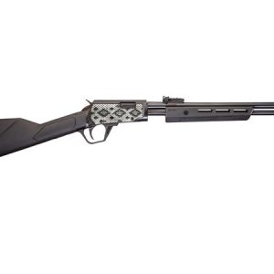Rossi RP22181SY-EN17 22LR Pump 18" Black Snake Skin 15rd Fiber Optic