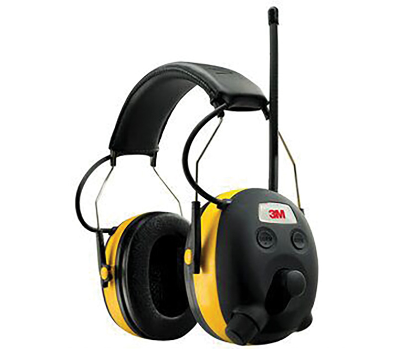 3M Peltor 90541H1-DC-PS Worktunes 24dB Hearing Protection Yellow/Black