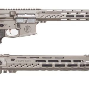 FosTech FLITE Phantom Train and Shoot Combo AR-15 Rifle - Tungsten .22 LR / 5.56 NATO 17" CMMG Barrel (.22LR) / 16" Faxon Barrel (5.56NATO) 13" Mach-2 Rail FosTech Tomahawk Stock Sabre Grip Installed Echo-AR ll Trigger 6807T556A5-6882