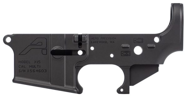 Aero Precision APAR501101C Gen 2 Multi-Caliber AR-15 Lower Receiver Black