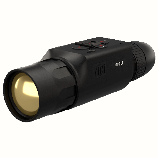 ATN OTS LT 320 Thermal Monocular, 6-12x Magnification, 320x240 Resolution, 60Hz Refresh Rate, 1280x960 HD Display, Weather Resistant, USB-C Charging, 9+ Hours Battery Life, Lightweight Design