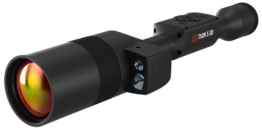 ATN Thor 5 XD LRF Thermal Scope 4-40x 1280x1024 Black Anodized 30mm