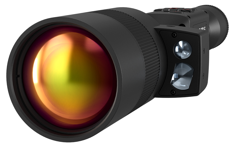 ATN Thor 5 LRF 5-40x Thermal Riflescope, Quad Core, 640x480 Sensor, 60fps, OLED Display, WiFi & Bluetooth, Ballistic Calculator, Weather Resistant, USA Made