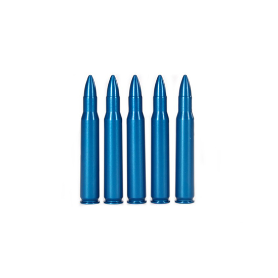 A-Zoom 12327 Snap Caps 30-06 Springfield Blue 5 Pack Aluminum