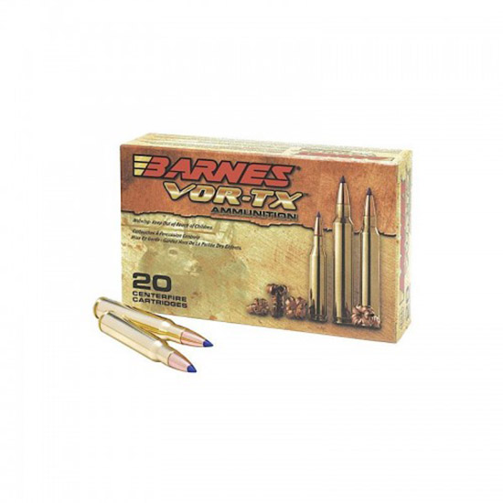 Barnes 21524 VOR-TX 270 Win 130 Grain Tipped TSX Boat Tail 20 Rounds