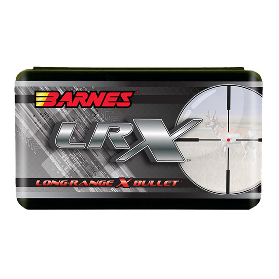 Barnes Bullets 30282 LRX 7mm .284, 145 Grain, Long Range X Boat Tail, High Ballistic Coefficient, 50 Rounds Box