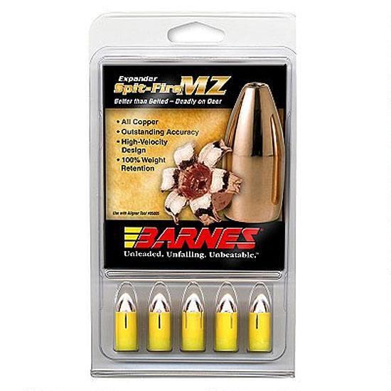 Barnes Bullets Spit-Fire TMZ 50 Caliber 250 Grain 15 Rounds Copper
