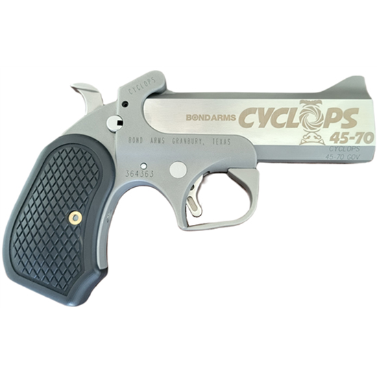Bond Arms Cyclops 45-70 4.25 in Barrel Stainless 1 Round Single Shot