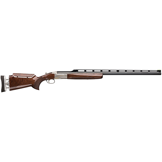 Browning BT-99 Max High Grade 12 Gauge 34" 1rd 2.75" Silver Nitride Gloss Oil Black Walnut Fixed Graco Pro Fit Adjustable Buttplate & Comb Stock Right Hand (Full Size)