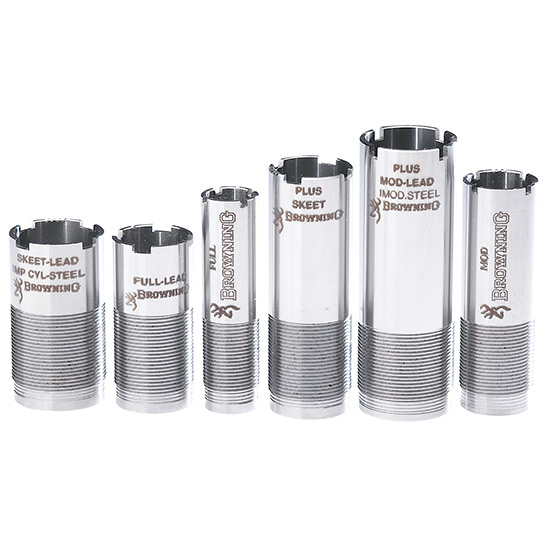 BRO TUBE 12GA FULL STD INV Choke - 17-4 Stainless Steel - Color: Stainless - Pockets - Gauge: 12 - Pattern Percentage: 55%-85% - Notches: I - Weight: 4.8 oz