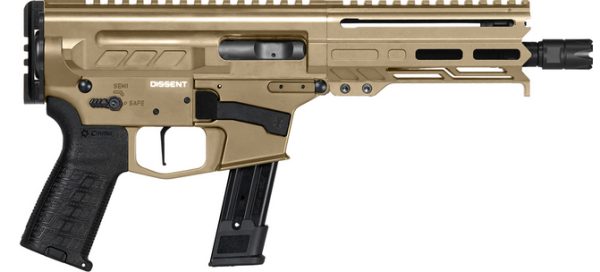 DISSENT MK17 6.5 Coyote Tan 9mm Pistol