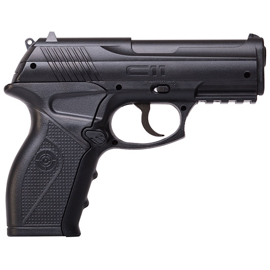 Crosman C11 Air Pistol CO2 177 18+1 Black Polymer Grips