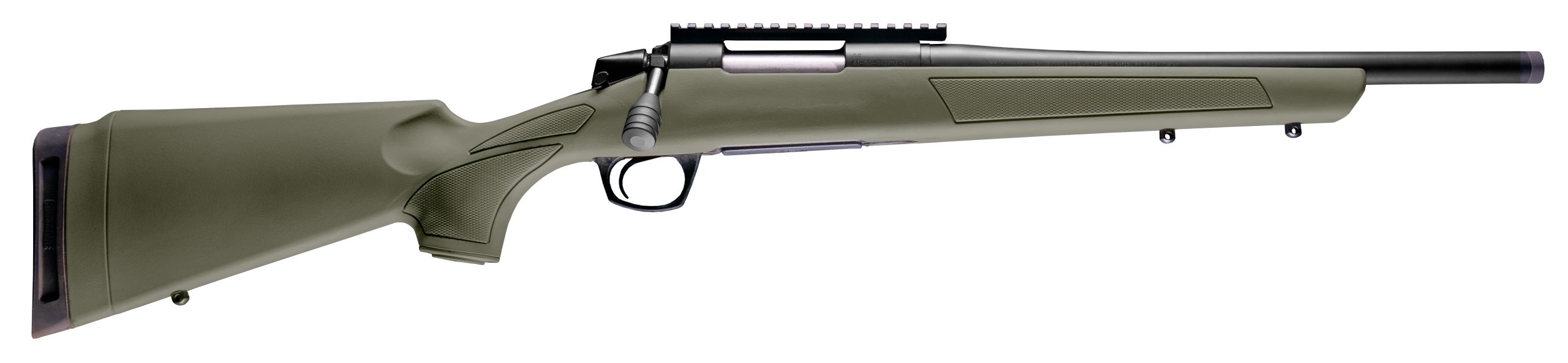 CVA CR3903SB Cascade SR 308 Win 16.5" Threaded Barrel Black/OD Green