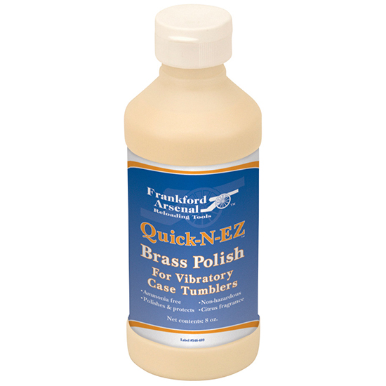 Frankford Arsenal 887335 Brass Polish 8 oz Ammonia Free Citrus Scented
