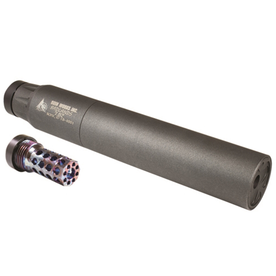 ODIN BADLANDS 7.62 QD Suppressor - Magnum Rated Titanium & Stainless Steel