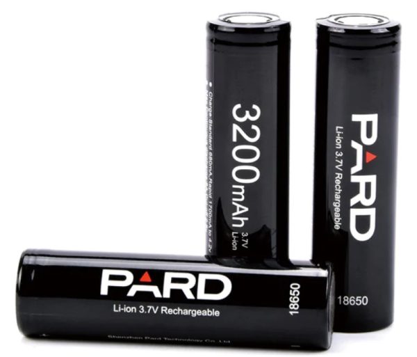 PARD 18650 Rechargeable Li-Ion Battery 3400mAh 3.7V