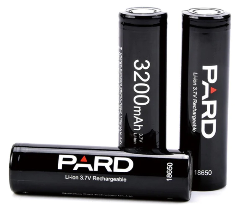 PARD 18650 Rechargeable Li-Ion Battery 3400mAh 3.7V