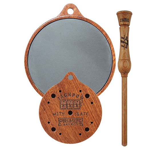 Primos 216 Jackpot Striker Call Turkey Sounds Gray/Natural Hardwood