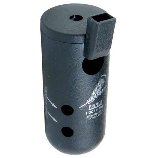 Primos Hoot Flute 314 Turkey Call Black Plastic 8 Tones Easy Use