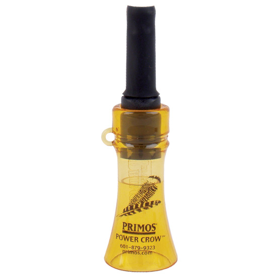 Primos 330 Crow Turkey Locator Call Plastic Black Yellow Loudest