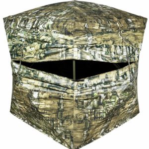 Primos Double Bull SurroundView Ground Blind - Max Truth Camo, 180° See-Through View, Sun Visor, Silent Entry/Exit, 70" Hub to Hub, Lifetime Warranty