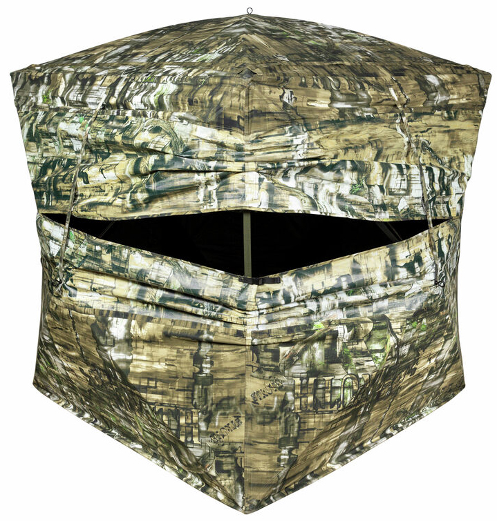 Primos Double Bull SurroundView Ground Blind - Max Truth Camo, 180° See-Through View, Sun Visor, Silent Entry/Exit, 70" Hub to Hub, Lifetime Warranty
