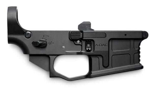 Radian R0166 AX 556 AR-15 Lower Receiver, Ambidextrous, Black