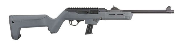 Ruger PC Carbine 19134 9mm Luger 10+1 16.10" Threaded Barrel Matte Black Stealth Gray Stock
