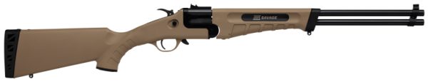 Savage 23004 42 Takedown Rifle/Shotgun 22LR/410 FDE Synthetic 20"