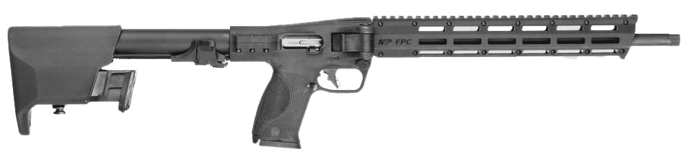 Smith & Wesson 14168 M&P FPC 10mm Auto 16.25" 3x10rd Black Rifle