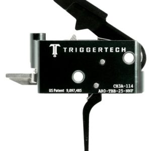 TriggerTech AROTBB25NNF AR-15 Flat Trigger 2.5-5 lbs Adjustable Black