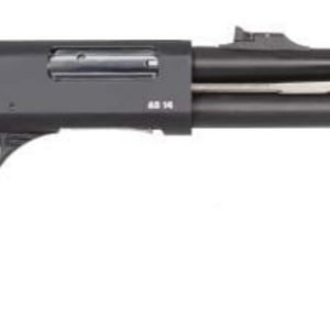 Uzkon AS-14 Pump Shotgun - Black 12ga 19.5" Barrel Synthetic Furniture Fiber Optic Front Sight AS-14
