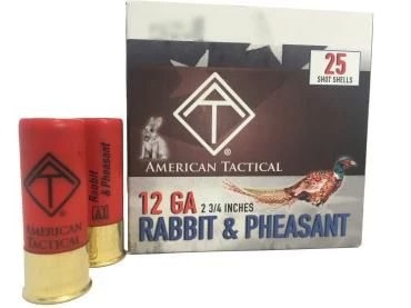 American Tactical ATIACL12G8C 12ga Game Load 2.75" #8 1oz 1180fps 250rds