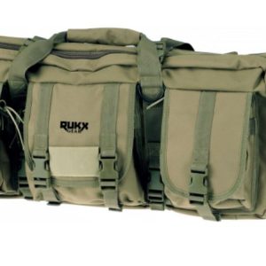 Rukx Gear ATICT36DGG 36" Tactical Double Gun Case Green, Water Resistant