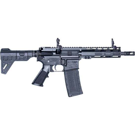 American Tactical ATIG15MS556ML7CCB Milsport 223/5.56 7.5" Black Pistol