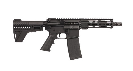 ATI ATIG15MS556QD7B Milsport 5.56 7.5" Pistol 7" Mlok Rail 30Rd Mag