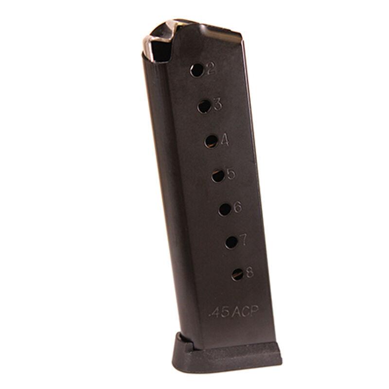 American Tactical ATIM1911458 1911 .45 ACP 8rd Black Stainless Magazine